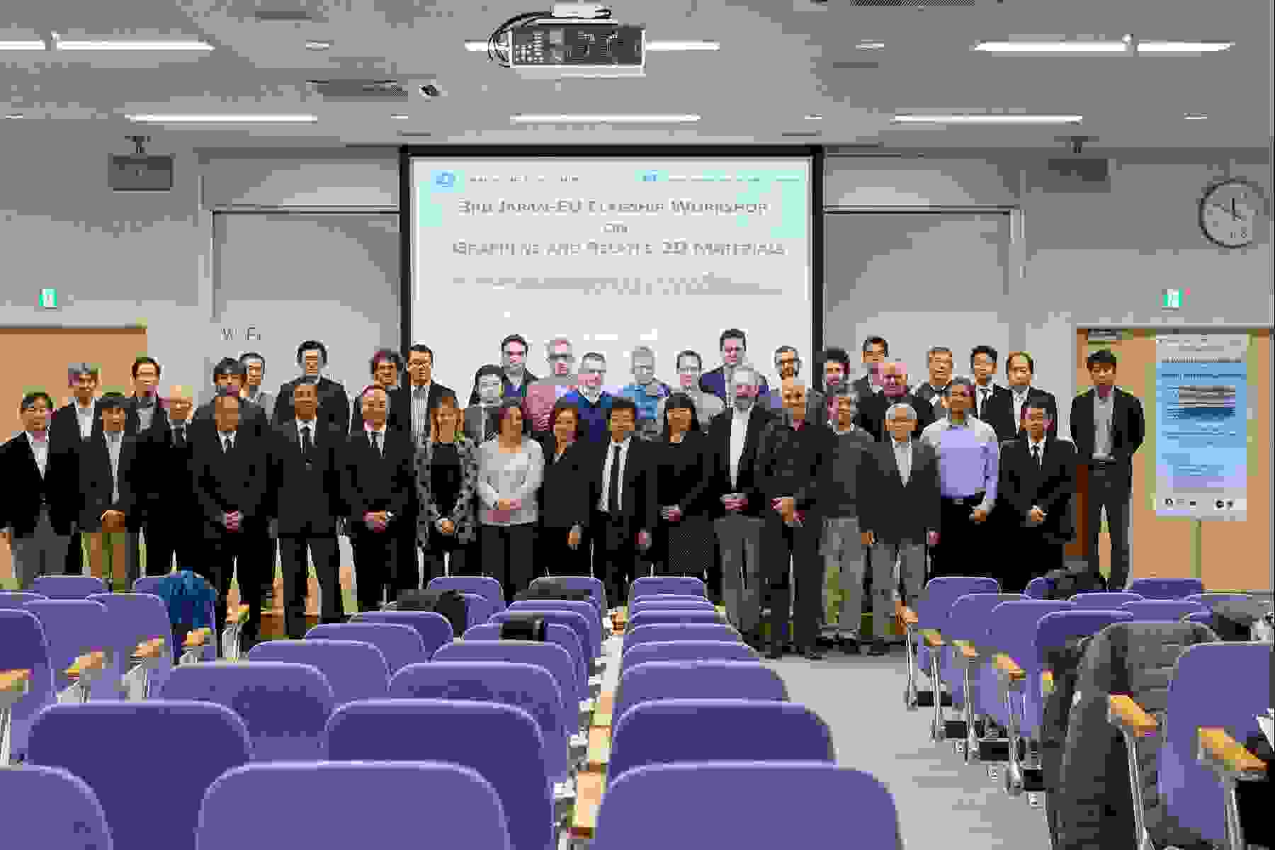 Group photo from EU-Japan workshop 2018